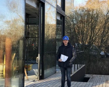 Casa del Lago cerca de Londres, Oxford, por Tabiques y Techos R.