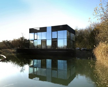 Casa del Lago cerca de Londres, Oxford, por Tabiques y Techos R.