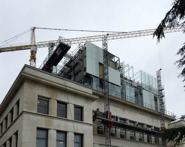 Museo de la Historia Europea en Bruselas por Tabiques y Techos R.