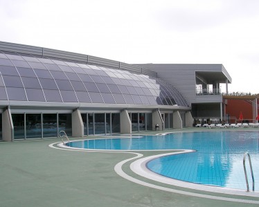 Complejo Deportivo Buesa Arena por Tabiques y Techos R.